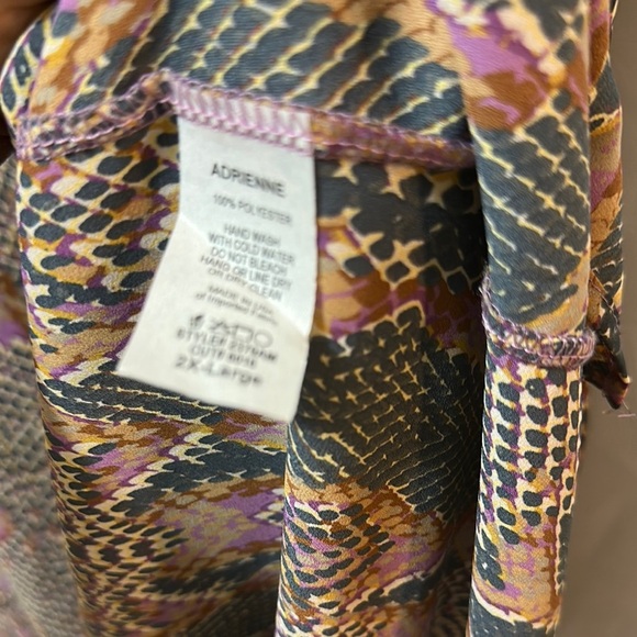 Elegant Multicolor Maxi Dress - Picture 5 of 8